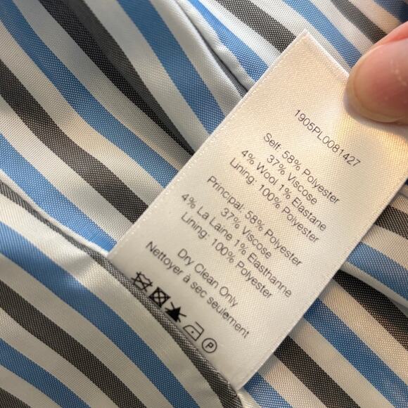 Veronica Beard Caldwell Dickey Gingham Blazer, Size 2 New with Tag - Picture 7 of 9